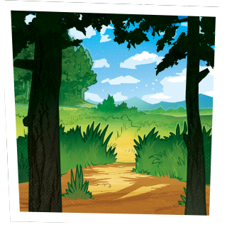 Microbes de la forêt